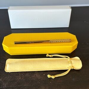 Swarovski gold and crystal ballpoint pen